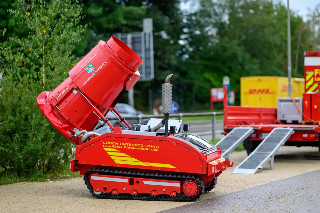 Löschunterstützungsfahrzeug beim Tag der offenen Tür in Odelzhausen