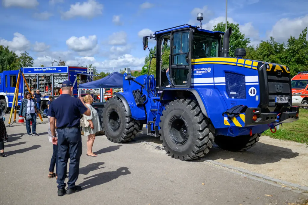 Technisches Hilfsgerät beim Tag der offenen Tür in Odelzhausen