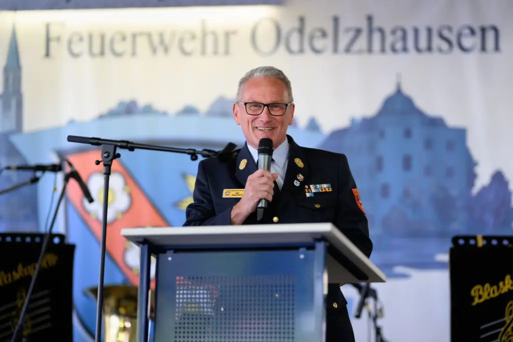 Grußwort beim Jubiläum der Freiwilligen Feuerwehr Odelzhausen