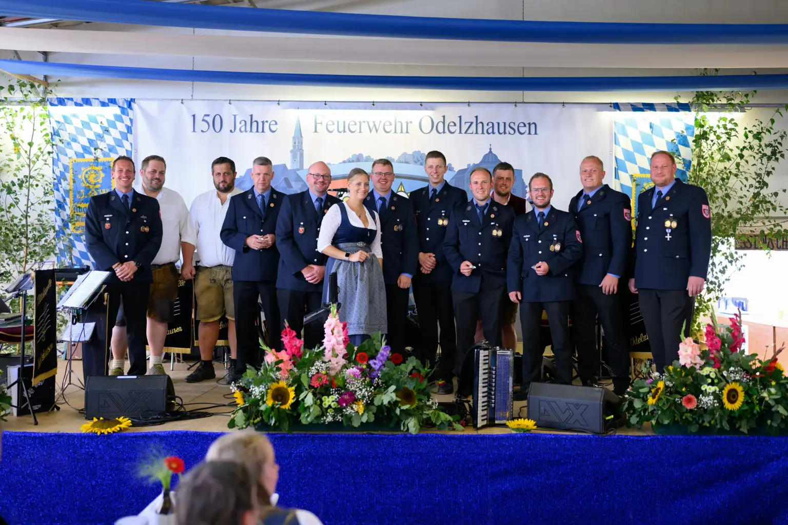 Ehrungen beim Festakt der Freiwilligen Feuerwehr Odelzhausen
